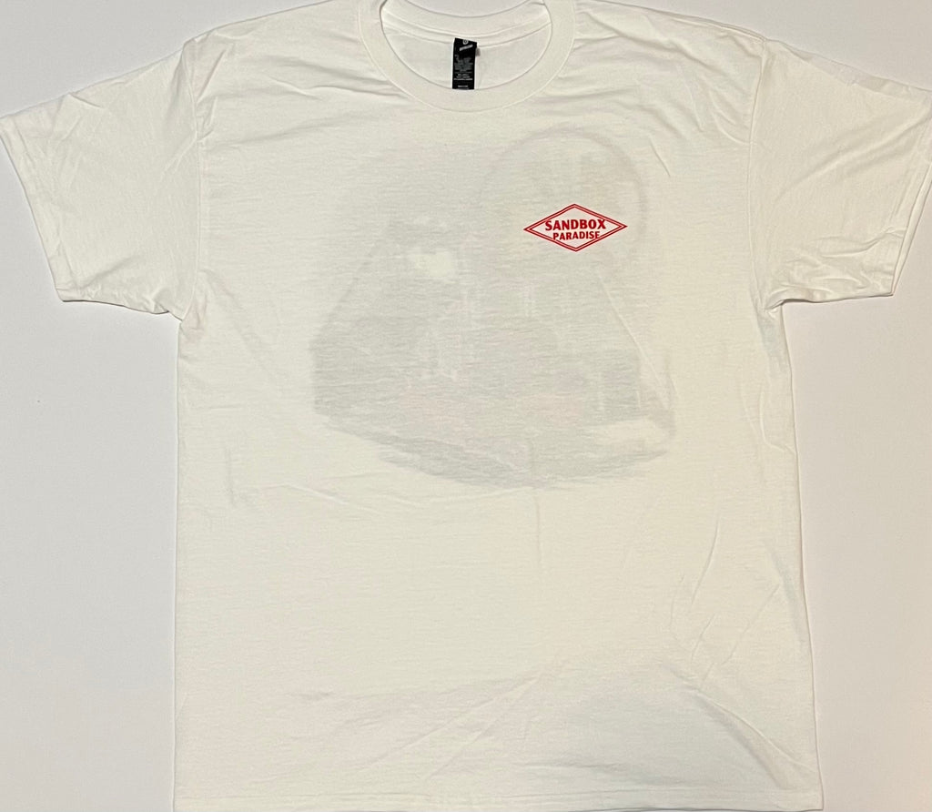 1/4 Sandbox tee white